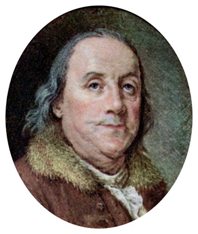本杰明·富兰克林，c1782 作者 不明