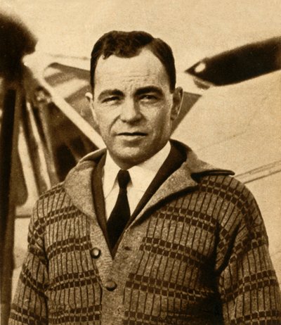 伯特·欣克勒（Bert Hinkler），1933年。 作者 不明