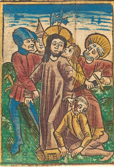 背叛，约1490年。 作者 不明
