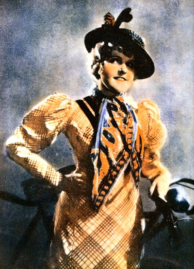 贝蒂·巴尔弗（Betty Balfour），英语无声电影女演员，1934-1935年 作者 不明