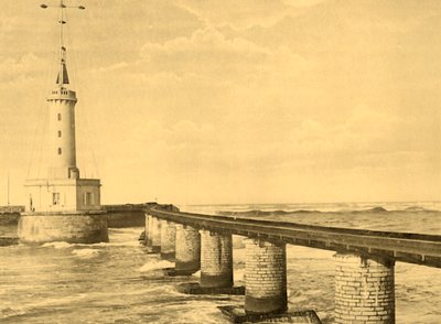 比亚里茨（Biarritz）-巴约讷（La Barre de lAdour）巴约讷（Bayonne），建于1930年。 作者 不明