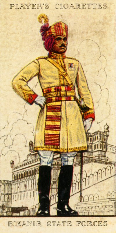 比卡尼尔国家军，1936年。 作者 不明