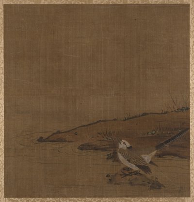 《现代艺术家的研究专辑》中的《鸟在水边》，第1期。 62。 作者 不明