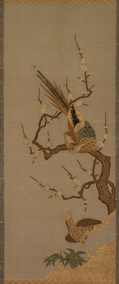 一棵树上的鸟，18-19世纪。 作者 不明