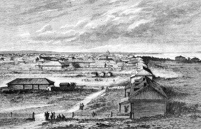Blagovyeshchensk，西伯利亚，俄罗斯，1895年 作者 不明