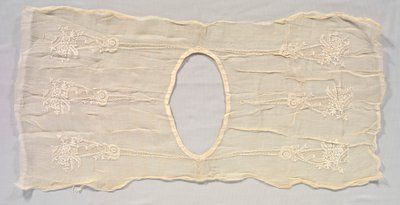 衬衫正面，大约1875年至1900年。 作者 不明