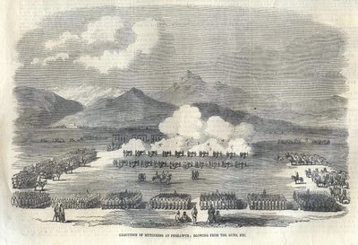1857年在英属印度从枪支吹来 作者 不明