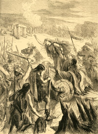 博阿迪卡（Boadicea），1873年。 作者 不明