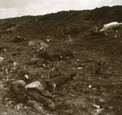 身体，法国北部索姆省，c1916-c1918 作者 不明
