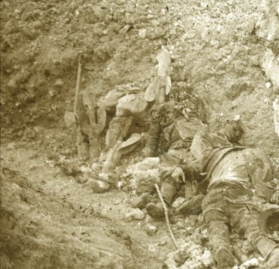 死去的士兵尸体，c1914-c1918 作者 不明