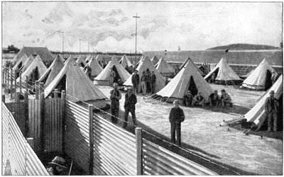 1899-1902年第二次布尔战争中布隆方丹营地中的布尔囚犯 作者 不明