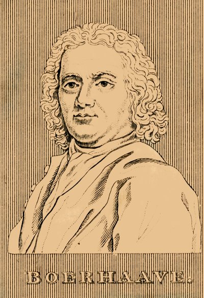 Boerhaave，1668-1738年，1830年。 作者 不明