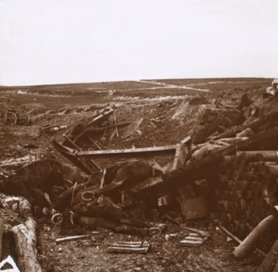 装甲的电池，法国克莱尔（Clery），c1914-c1918 作者 不明