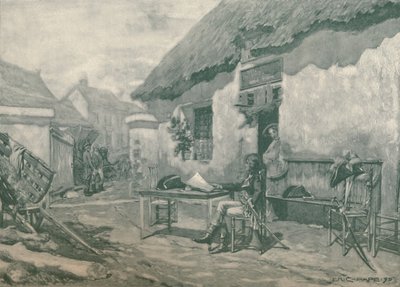 波拿巴从巴黎到尼斯的路上，1896年 作者 不明