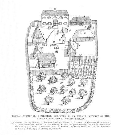 波斯尼亚公共宅基地，1902年。 作者 不明