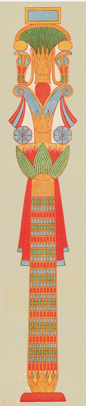 花束资本，埃及底比斯，1928年。 作者 不明