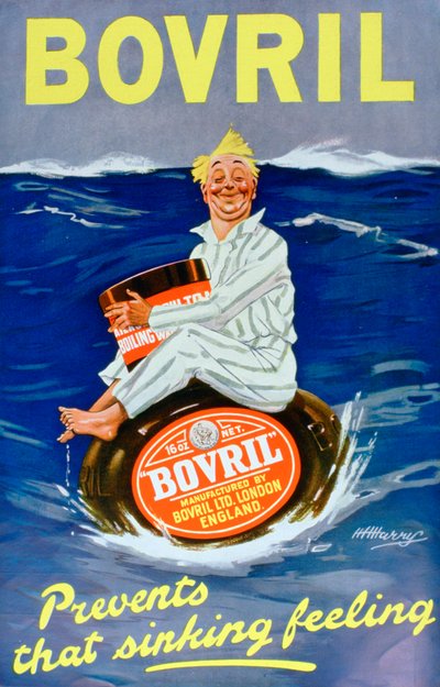 Bovril广告，1924年 作者 不明
