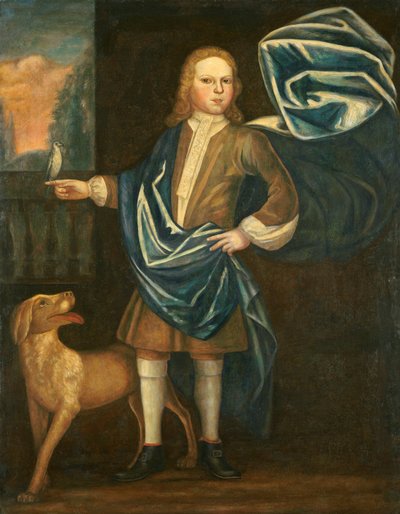 比克曼家族的男孩，约1720年。 作者 不明