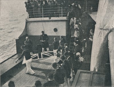 将身体放在甲板上，c1900年，1910年 作者 不明