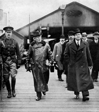 英国首相赫伯特·阿斯奎斯（Herbert Asquith）于1914年访问爱尔兰，1951年 作者 不明