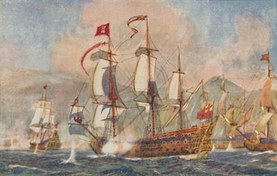 1924年的17世纪英国军舰 作者 不明