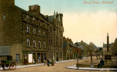 Broad Street，柯克沃尔，奥克尼，苏格兰，二十世纪 作者 不明