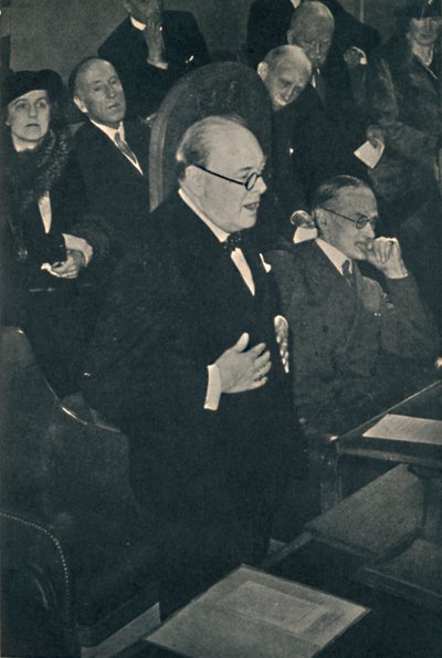 广播到帝国和美国，大约在1945年。 作者 不明