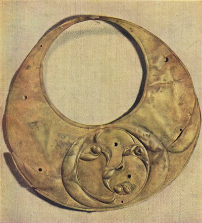 1946年，安格尔西海（Lingn Cerrig）的青铜新月形 作者 不明