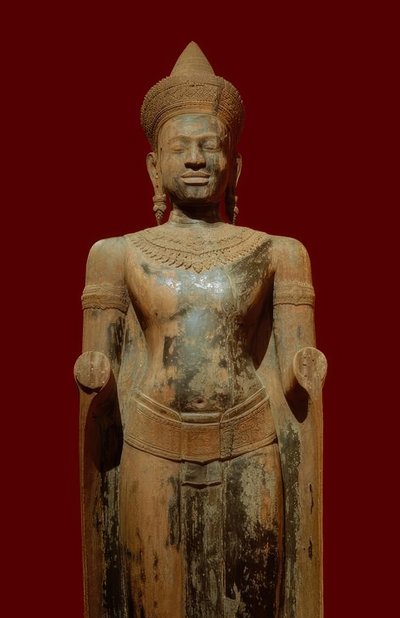 Buddha Khmer-Kunst, Post-Angkor-Periode, 16. Jh.  作者 不明