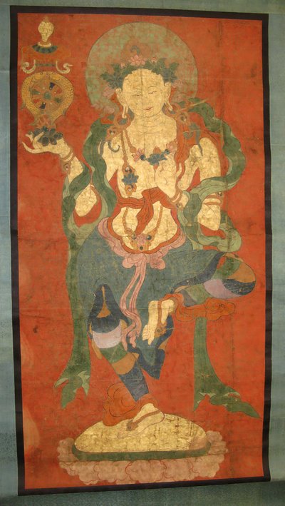 佛教侍者，可能是达基尼，18世纪末。 作者 不明