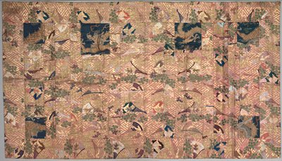佛教牧师长袍克萨（Robe Kesa），1800年代。 作者 不明