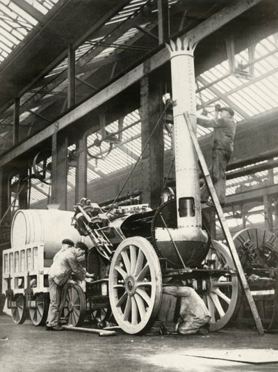 建造火箭-1935年，1935年。 作者 不明