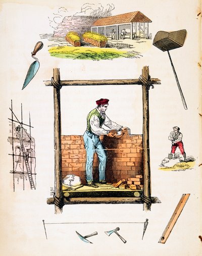建筑贸易，c1845 作者 不明