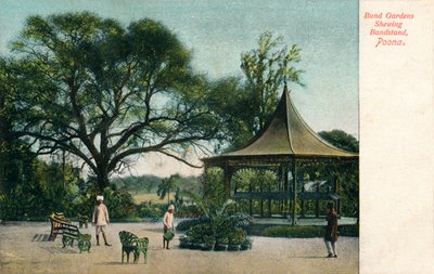 外滩花园棚演奏台，普纳，c1900 作者 不明