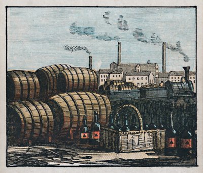 特伦特河畔伯顿（Burton-on-Trent），摄于1910年。 作者 不明