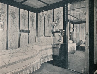 北部德国劳埃德党卫队的Cabin-De-Luxe。克朗普林西西·塞西莉（cronprinzessin Cecilie），c1907 作者 不明
