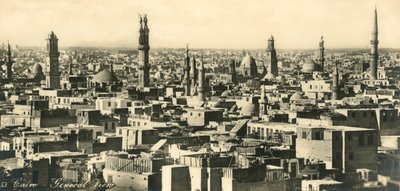 开罗-一般视图，c1918-c1939。 作者 不明