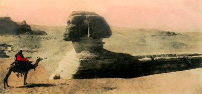 开罗：狮身人面像，c1918-c1939。 作者 不明