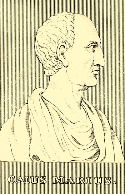 凯乌斯·马里乌斯（Caius Marius），公元前157年至前86年，1830年。 作者 不明