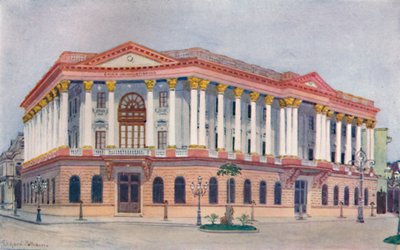 摊销箱Avenida Rio Branco，1914年 作者 不明