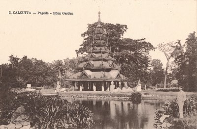 加尔各答-宝塔-伊甸园，c1900 作者 不明