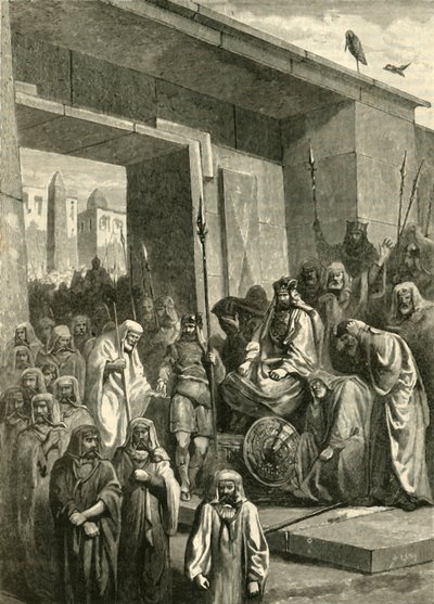 坎比斯（Cambyes）和瑟姆（Psammetichs），1890年。 作者 不明