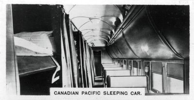 加拿大太平洋卧铺车，加拿大，c1920s 作者 不明