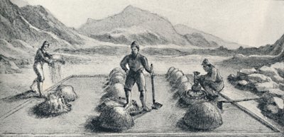 Cancha De Beneficiar，金银合并模式，c1826，1911年 作者 不明