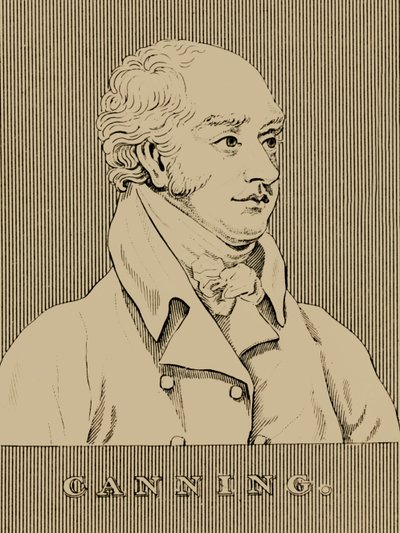 坎宁（1770-1827），1830年。 作者 不明