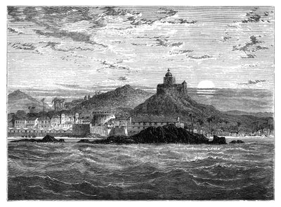 西非黄金海岸，开普敦城堡，建于1890年 作者 不明