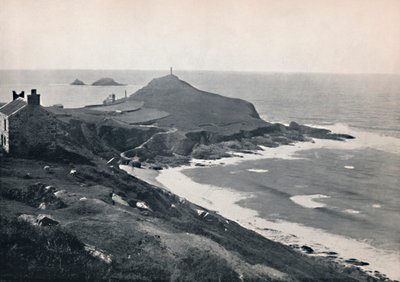 康沃尔角（Cape Cornwall）-一个寂寞的地方，1895年 作者 不明