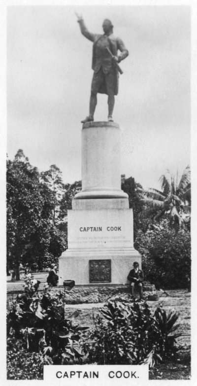 库克船长雕像，澳大利亚，1928年 作者 不明