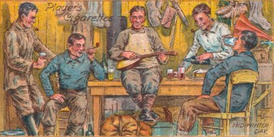 1911年6月21日，仲冬节，埃文斯角队长在男士宿舍的斯科特船长团队 作者 不明
