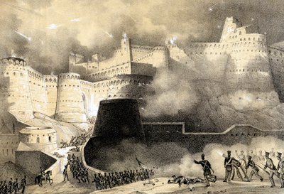 1880年3月，第二次英阿战争1878-80年，英国军队占领了Ghunzee 作者 不明